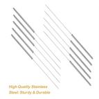 10pcs 3D Printer Nozzle Cleaning Needles Stainless Steel0.15mm 0.2mm 0.25mm 0.3mm 0.35mm 0.4mm V6 Nozzle Cleaning Tool For Drill