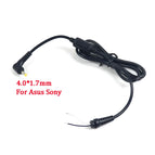 DC Power Cable Cord Connector DC Jack Charger Adapter Plug Power Supply Cable For Samsung HP Dell Sony Toshiba Asus Acer Lenovo