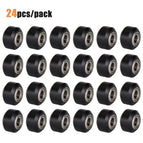 SIMAX3D CNC POM Pulley Wheel 3d printer parts 12/24 pcs Plastic with Bearing Idler Pulley Gear Perlin Wheel ender 3 Printer kits