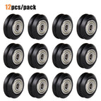 SIMAX3D CNC POM Pulley Wheel 3d printer parts 12/24 pcs Plastic with Bearing Idler Pulley Gear Perlin Wheel ender 3 Printer kits