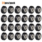 SIMAX3D CNC POM Pulley Wheel 3d printer parts 12/24 pcs Plastic with Bearing Idler Pulley Gear Perlin Wheel ender 3 Printer kits