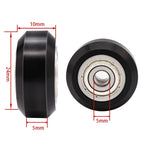 SIMAX3D CNC POM Pulley Wheel 3d printer parts 12/24 pcs Plastic with Bearing Idler Pulley Gear Perlin Wheel ender 3 Printer kits
