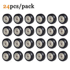 SIMAX3D CNC POM Pulley Wheel 3d printer parts 12/24 pcs Plastic with Bearing Idler Pulley Gear Perlin Wheel ender 3 Printer kits