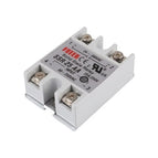 SSR-10DA 25DA 40DA 50DA 60DA SSR-10AA 25AA 40AA 60AA 100AA  DC/AC Control AC SSR White Shell Single Phase Solid State Relay