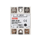 SSR-10DA 25DA 40DA 50DA 60DA SSR-10AA 25AA 40AA 60AA 100AA  DC/AC Control AC SSR White Shell Single Phase Solid State Relay