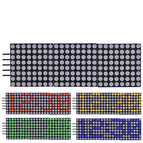 Red /Yellow /Green /Blue LED Dot Matrix 0.8 inch 8 * 24 Cascadable Display Module Driver IC MAX7219 with SPI Port for Arduino