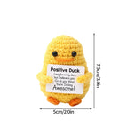 Positive Potato Ornament Desk Accessories Offices Accessories Desktop Decoration Crochet Fruits Vegetables Christmas Gift