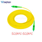 1M SC APC UPC FC APC Optical Fiber Patch Cord 3.0mm PVC G652D Fiber Jumper Simplex SM FTTH Optic Cable Fibra Optica Customized