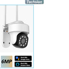 6MP TUYA IP Camera Auto Tracking 5G/2.4G WiFi Video Surveillance Camera Outdoor Indoor IP66 Security Protection Smart Life APP