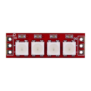 OPEN-SMART 4 Bit RGB LED 4 Digit Module Neo Pixel WS2812 5050 Full-color RGB LED Lamp Cascadable for Arduino