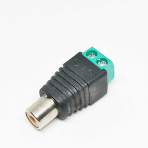 1PCS 3.5 Jack Connector Stereo Adapter 3.5mm Audio Mono Channel Plug To Screw Terminal Audio Mono Channel Plug