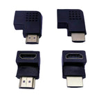 HDMI lateral adapter LCD TV adapter L-type HDMI male to female adapter right 90 degrees