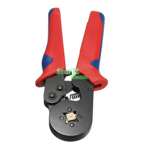 Self Adjusting Ratcheting Ferrule Crimper Plier HSC8 6-4A 0.25-6mm2 AWG23-10