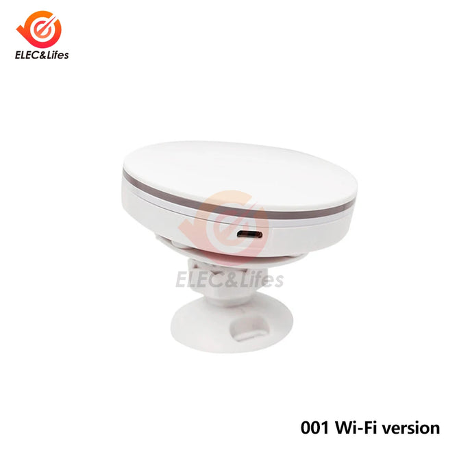 ZigBee 3.0/Tuya Wifi Human Presence Sensor 5V MMwave 24G Radar With Siren Alarm Motion Lux Detection Smart Life Home Automation