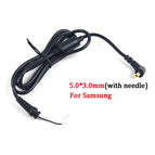 DC Power Cable Cord Connector DC Jack Charger Adapter Plug Power Supply Cable For Samsung HP Dell Sony Toshiba Asus Acer Lenovo