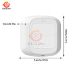Tuya WiFi ZigBee Smart Scene Wireless Switch Push Button Controller Automation Scenario 2 Gang Smart Home Gadgets Smart Control