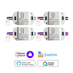 DIY Smart Wireless Remote Switch Smart Home Automation Remote Control Switch Relay Smart Life/Tuya eWelink for Alexa Google Home