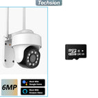 6MP TUYA IP Camera Auto Tracking 5G/2.4G WiFi Video Surveillance Camera Outdoor Indoor IP66 Security Protection Smart Life APP