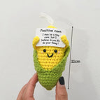 Positive Crochet Ornament Crochet Vegetable Fruit Pickle Miniature Decor Room Decor Office Desk Accessorie Office Accessorie