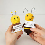 Crochet Ornament Office Desk Accessorie Crochet Figurine Decoration Handmade Woven Animals Kindergarten Decor Birthday Gifts