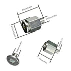 10 Set Hand Mounting Kits Stand Off Screw Nut for A-SUS for M.2 SSD Motherbo Dropship