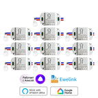 DIY Smart Wireless Remote Switch Smart Home Automation Remote Control Switch Relay Smart Life/Tuya eWelink for Alexa Google Home