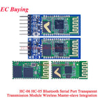 1-5Pcs HC-05 HC-06 RF Wireless BT Bluetooth-compat Transceiver Master-slave Integration Module HC05/HC06 TTL to UART For Arduino