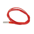 Heating Tube 6*20mm Ceramic Cartridge Heater 1M/1.5M 12V/24V 40W For Mk8 Cr10 Ender 3 E3D V6 Extruder 3D Printer Parts