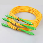 Jumper Cable 1m 2m 3m SC /APC-SC/APC Fiber Optical Patch Cord 1PC Single Mode 9/125 G652D LSZH 1m2m3m Fiber Optic
