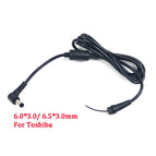 DC Power Cable Cord Connector DC Jack Charger Adapter Plug Power Supply Cable For Samsung HP Dell Sony Toshiba Asus Acer Lenovo