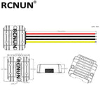 RCNUN 24V to 12V 5A 10A 20A Reliable DC DC Converter Step Down Voltage Regulator 24 volt to 12 volt Buck Module for Cars Solar