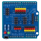 Sensor Shield IO Shield IO Board Base Shield Sensor Expansion Board Compatible for Arduino