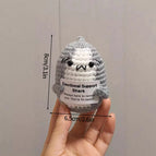 Positive Crochet Ornament Crochet Vegetable Fruit Pickle Miniature Decor Room Decor Office Desk Accessorie Office Accessorie