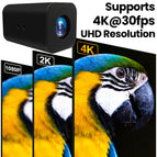 ELP 4K HDMI 12X Zoom USB Camera Instant Zoom H.265 H.264 1080P 60fps With 2.4G Remote Control Webcam UVC for Video Live Stream