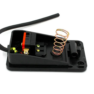 Pedal Foot Switch with Antiskid Properties for Electric Control Applications Rated at AC Voltage of 250V/Current of 10A