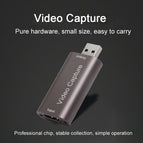 USB 2.0 4K 1080P HDMI-Compatible USB 3.0 Video Capture Card Game Recording Box for Youtube OBS Live Streaming Broadcast Computer