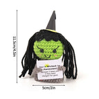 Crochet Decoration Desk Accessorie Cartoon Crochet Ornament Office Accessorie Christmas Halloween Party Guests Gifts