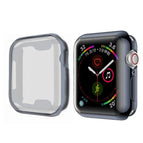 Soft Silicone Electroplate Cover For Apple Watch 7 41/45mm Protective Case For iWatch Series 6 SE 5 4 3 2 1 38mm 40mm 42mm 44mm