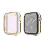 Soft Silicone Electroplate Cover For Apple Watch 7 41/45mm Protective Case For iWatch Series 6 SE 5 4 3 2 1 38mm 40mm 42mm 44mm
