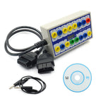 Super Auto Car OBD 2 Break Out Box OBD2 Breakout Box OBD OBDII Protocol Detector Diagnostic Connector Detector