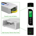 TDS Meter Water Quality Tester TDS EC&amp;Temperature Meter 3 in 1 0-9999 ppm Meter for Drinking Water Test, Coffee, Swimming Pool