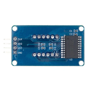 TM1637 4 Bits Digital LED Display Module For arduino 7 Segment 0.36Inch Clock RED Anode Tube Four Serial Driver Board Pack