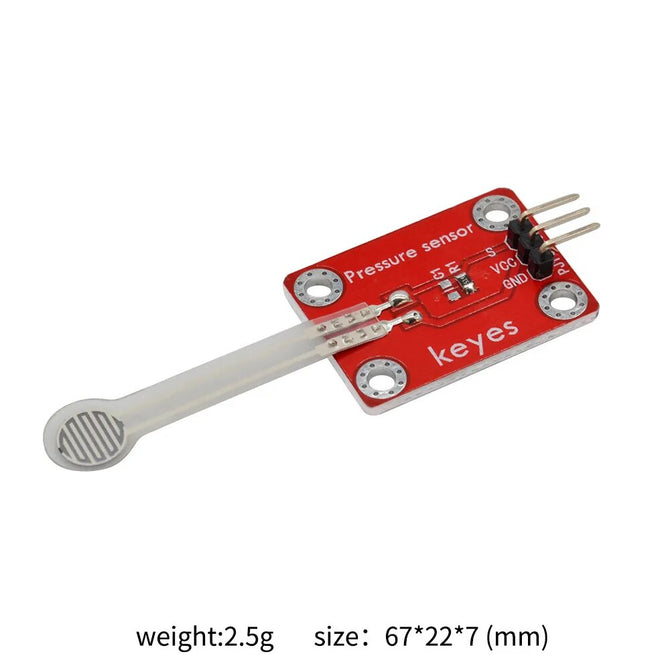Thin-film pressure sensor module for arduino micro:bit red DC 3.3V-5V 0-5kg pressure sensor pcb module