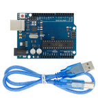 UNO R3 Development Board ATMEGA328P CH340 / ATEGA16U2 Compatible For Arduino with Cable R3/R4 UNO Proto Shield Expansion Board