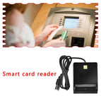 USB SIM Smart Card Reader For Bank Card IC/ID EMV SD TF MMC Cardreaders USB-CCID ISO 7816  for Windows