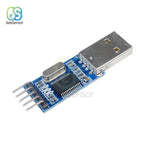 USB to RS232 TTL Converter Adapter Download Board Module PL2303 PL2303HXA Convert Serial Cable with Flexible Cover 4Pins Cable