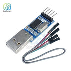 USB to RS232 TTL Converter Adapter Download Board Module PL2303 PL2303HXA Convert Serial Cable with Flexible Cover 4Pins Cable