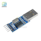 USB to RS232 TTL Converter Adapter Download Board Module PL2303 PL2303HXA Convert Serial Cable with Flexible Cover 4Pins Cable