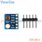 UV Sensor Detecting Ultraviolet Light Intensity Sensor Module VEML6070 EML6075 CJMCU-6070 S12SD GY-8511 GY-ML8511 for Arduino