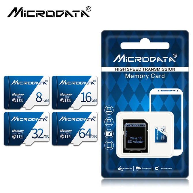 Ultra MicroData Micro SD Card 8GB/16GB/32GB/64GB/128GB micro sd Memory Card carte memoire 32gb C10 Mini TF Card free SD adapter